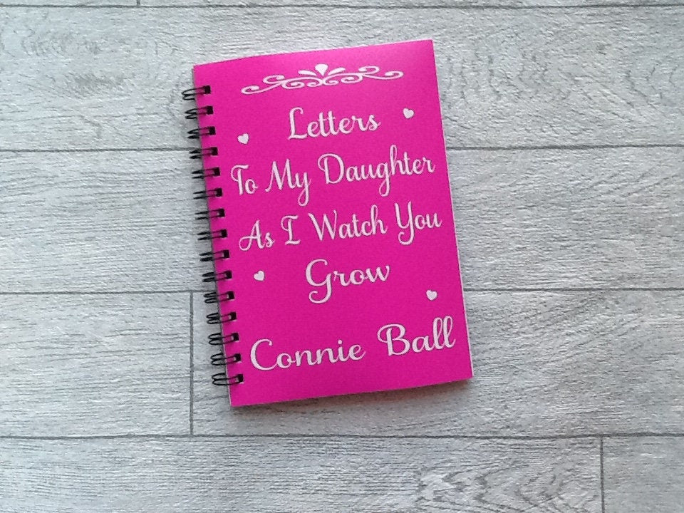 Letters to my son/daughter, personalised notebook, personalised gift