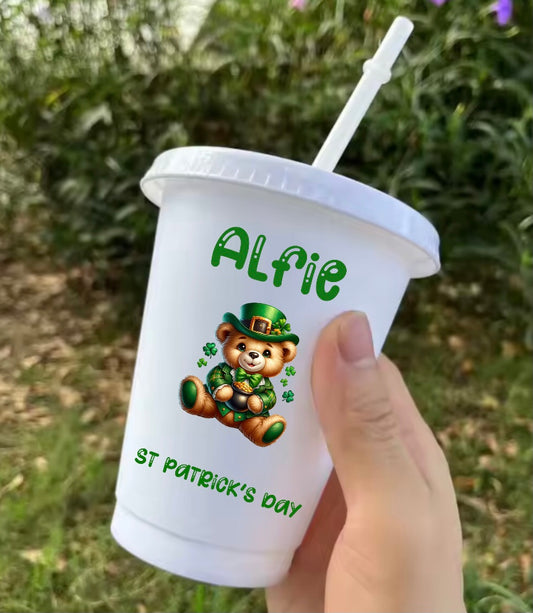 St Patrick’s Day 16oz cold cup.