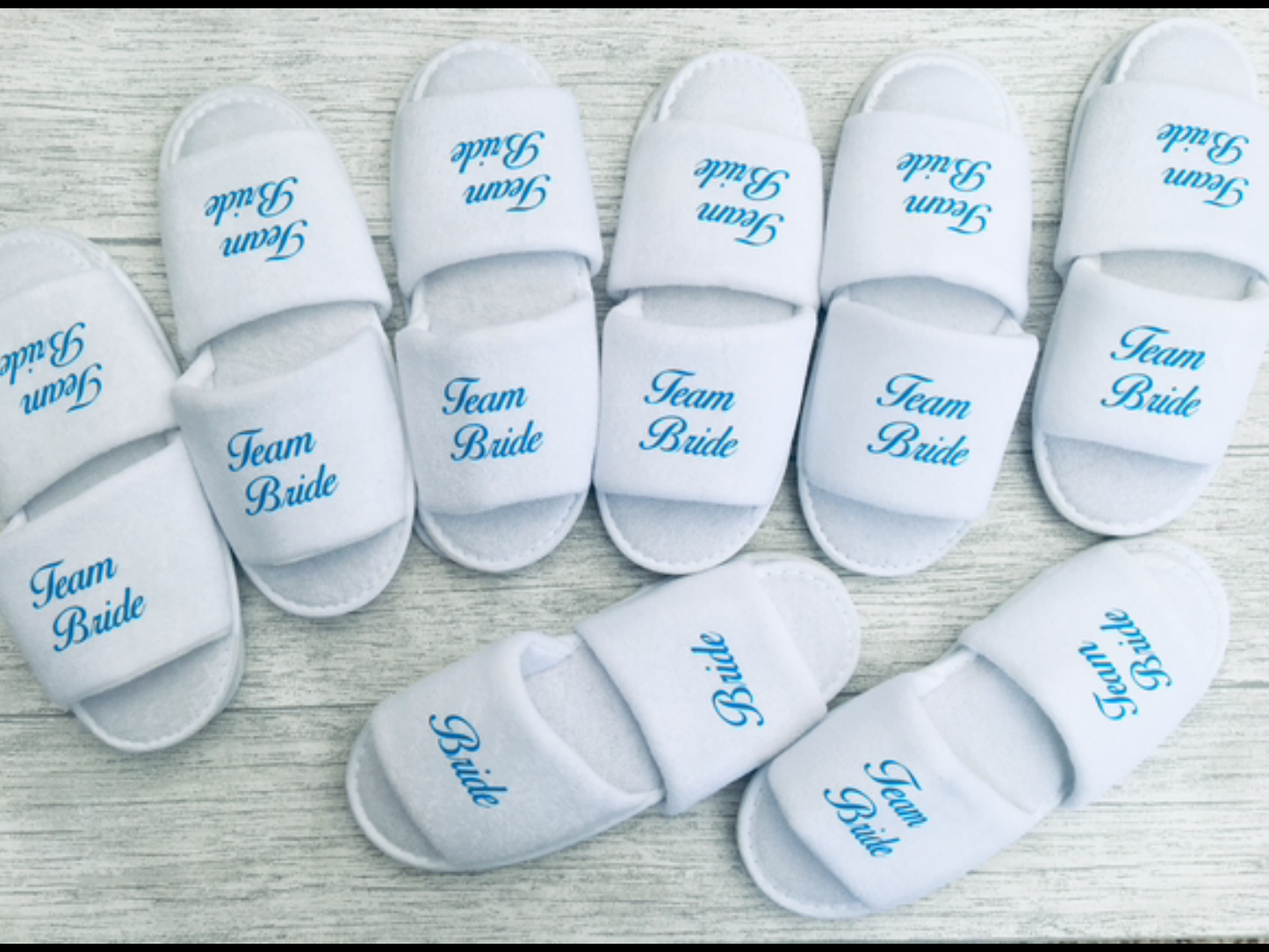 Team Bride Slippers