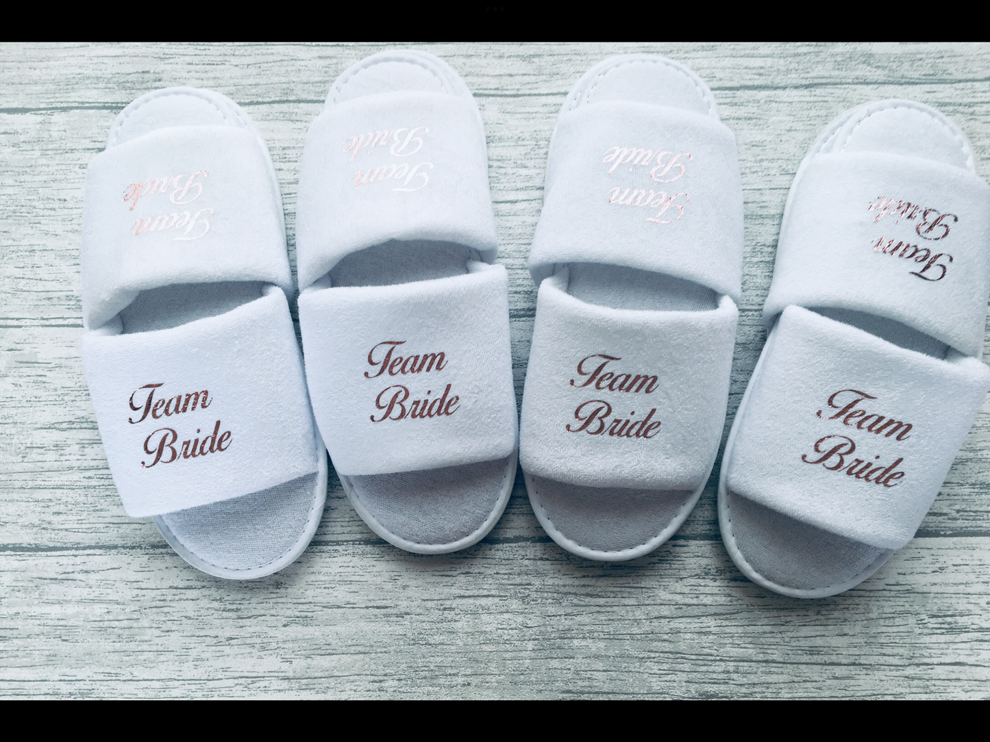 Team Bride Slippers