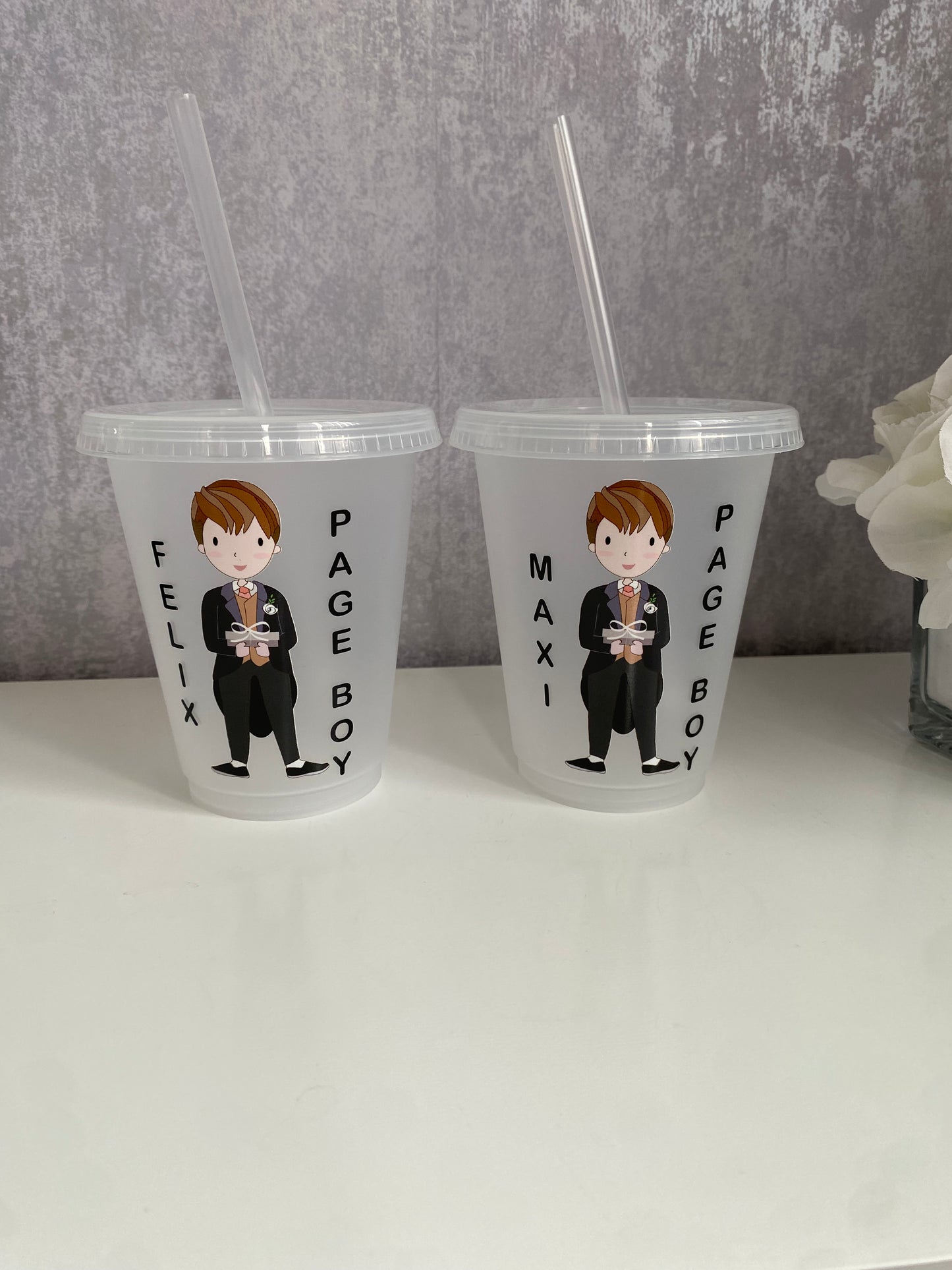 Page Boy gift cup