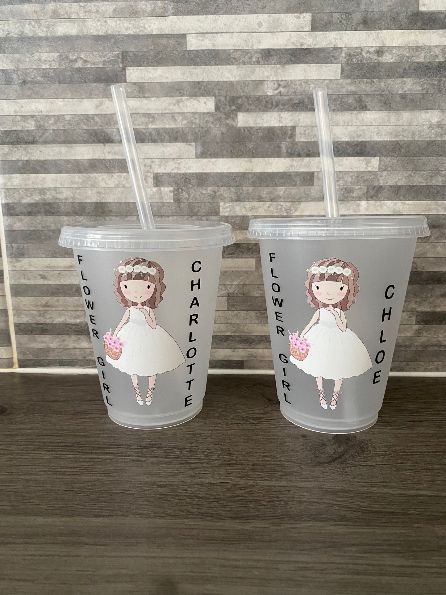 Flower girl gift cup