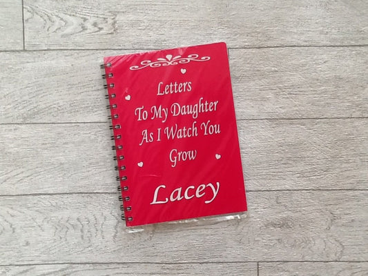 Letters to my son/daughter,  personalised notebook,  personalised gift