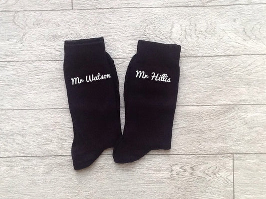 Personalised socks, personalised teacher gift, teacher gift