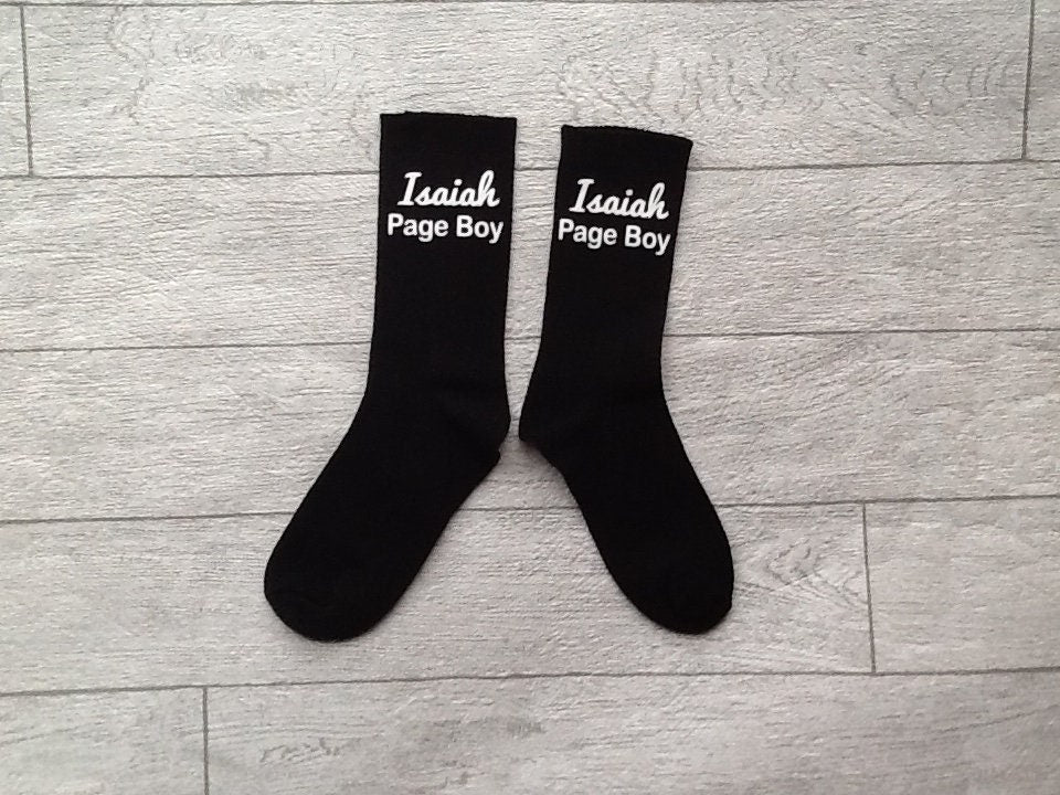 Page boy/ Ring Bearer socks