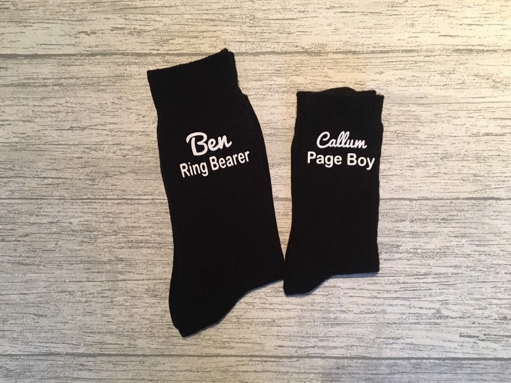 Page boy/ Ring Bearer socks