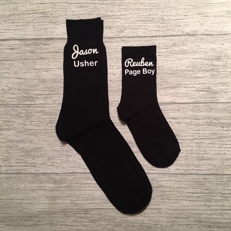 Page boy/ Ring Bearer socks