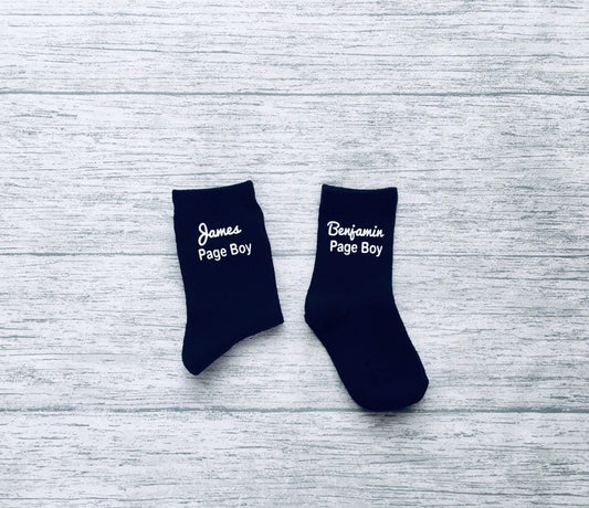 Page boy/ Ring Bearer socks