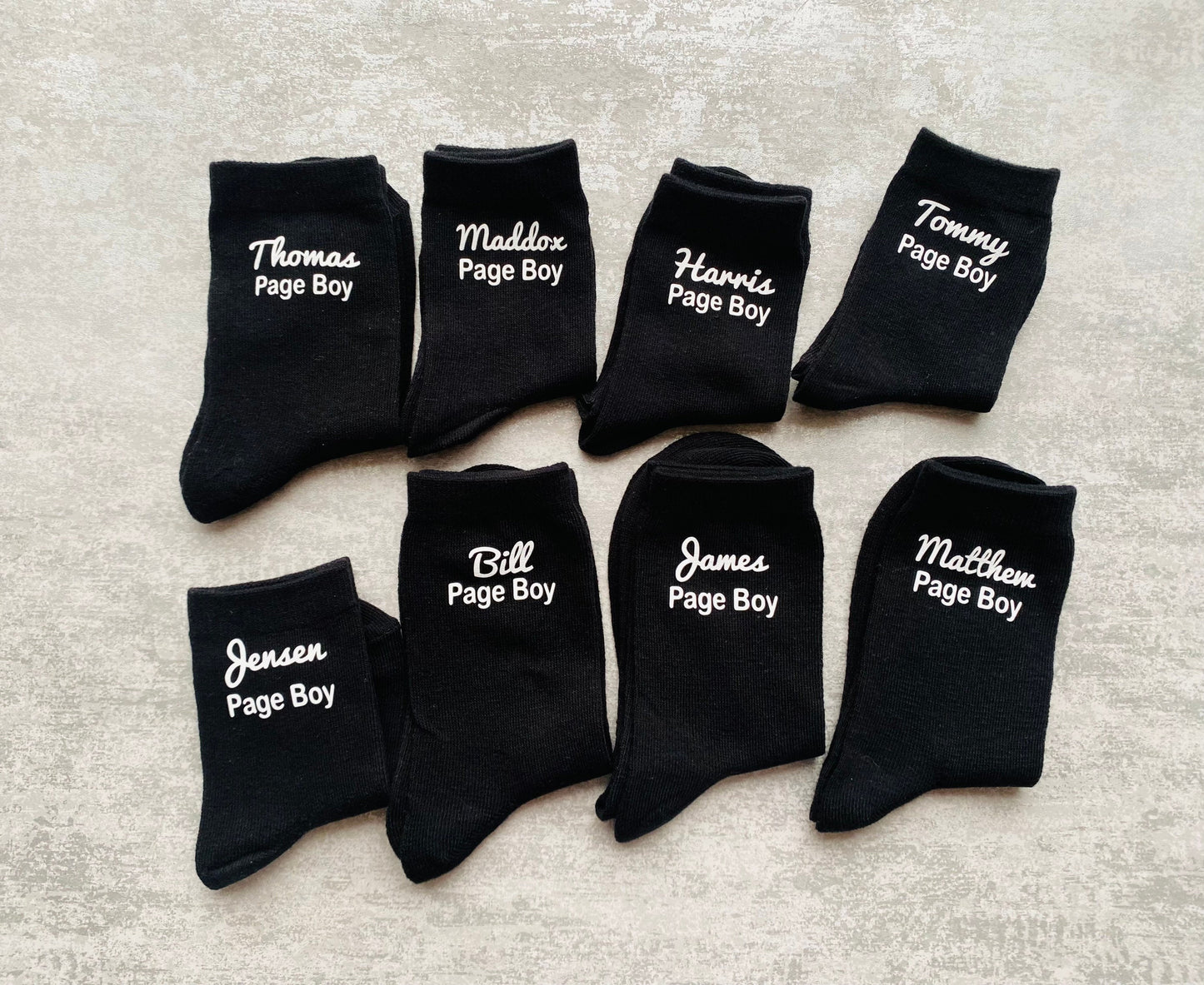 Page boy/ Ring Bearer socks